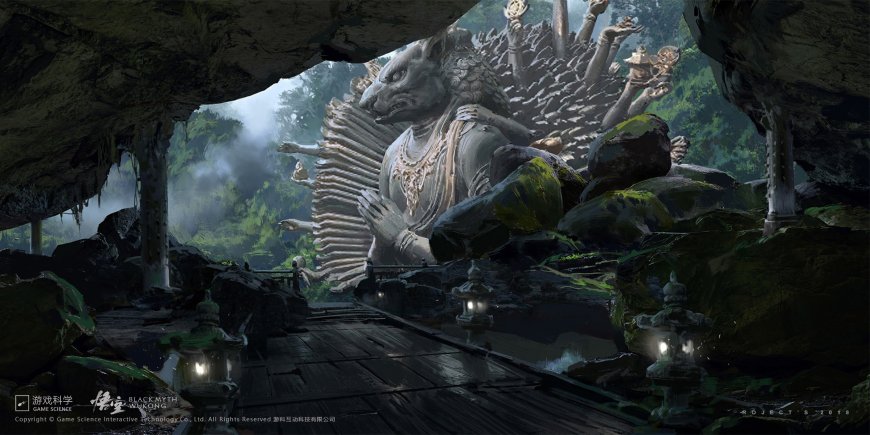 黑神话：悟空 国产游戏 场景 原画 壁纸.