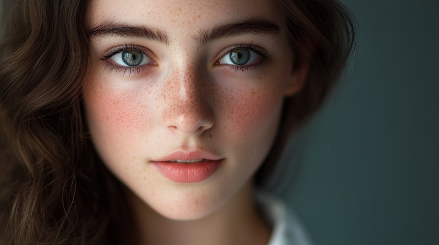 满脸雀斑的欧美美女