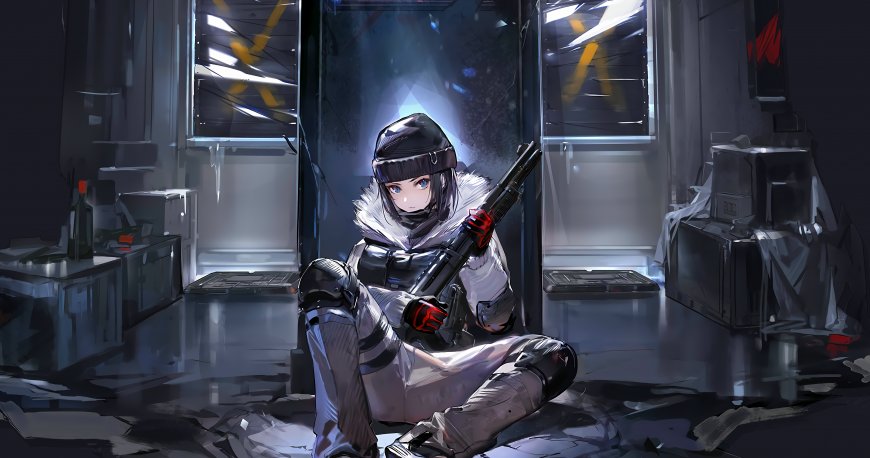 女子 围城 武士 霜 壁纸
