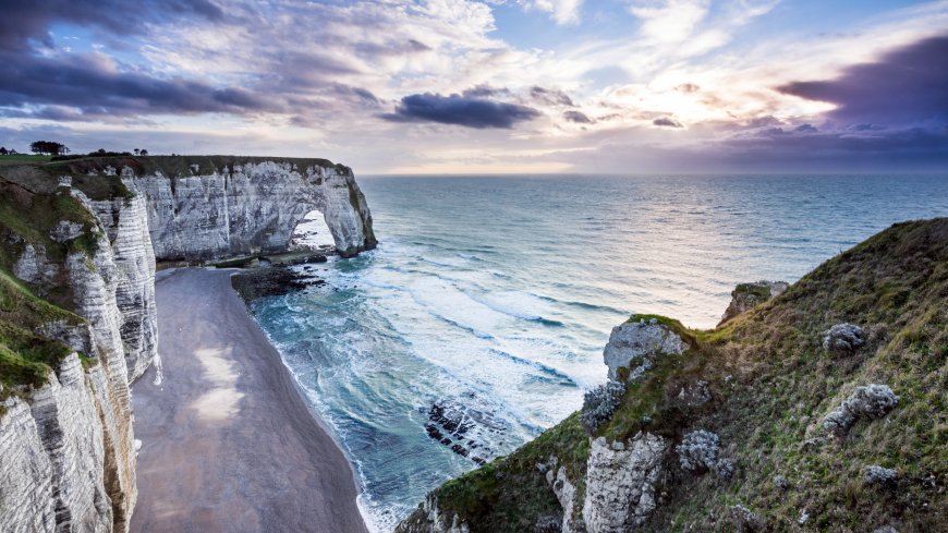 岩石 海岸线 大海 风景壁纸