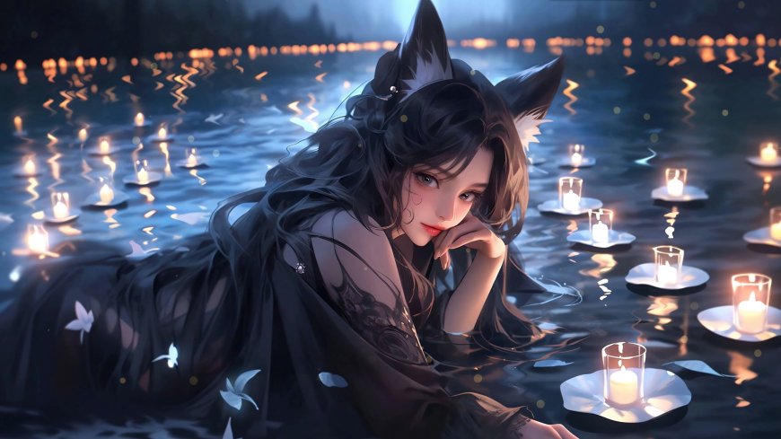 猫耳-少女形象壁纸