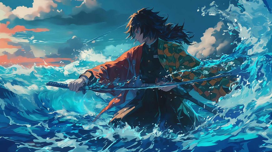 水柱 鬼灭之刃插画壁纸