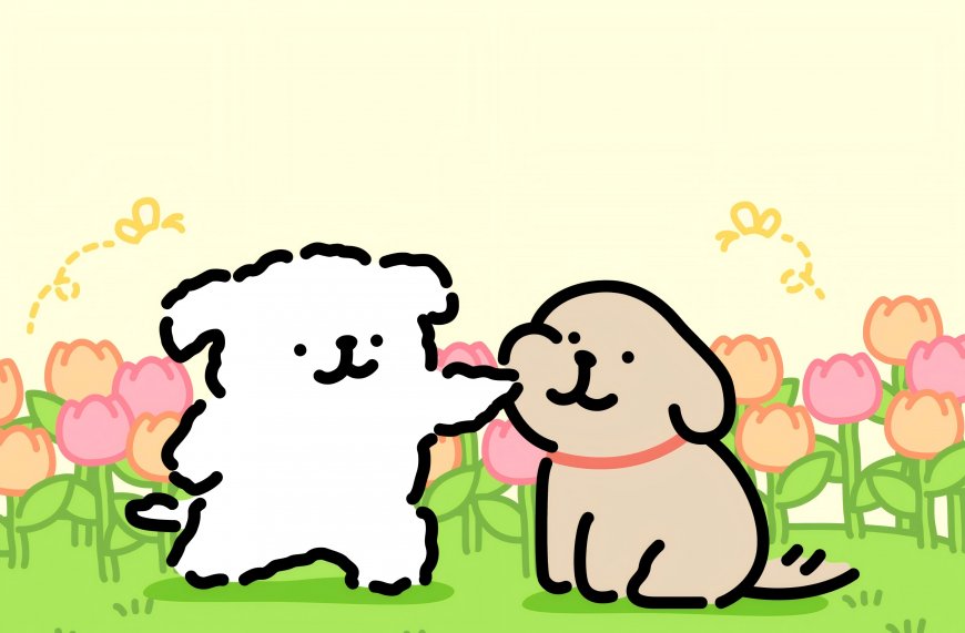 卡通 可爱小狗壁纸