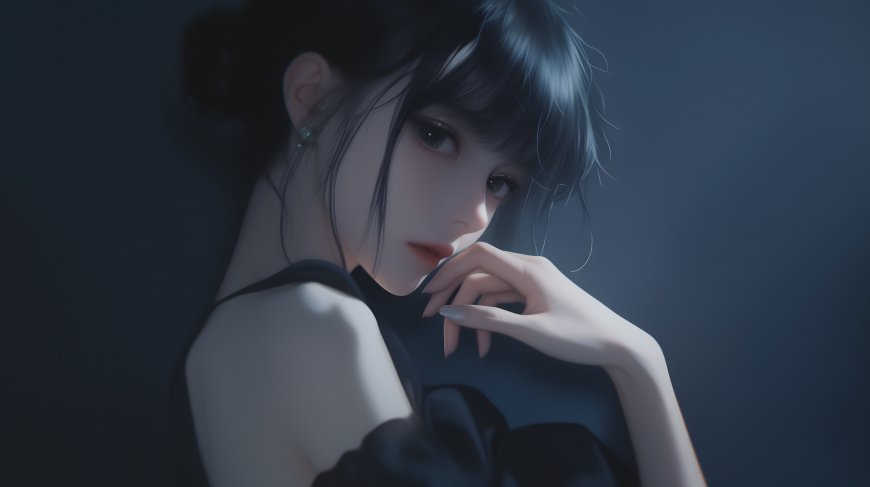 唯美 少女插画壁纸
