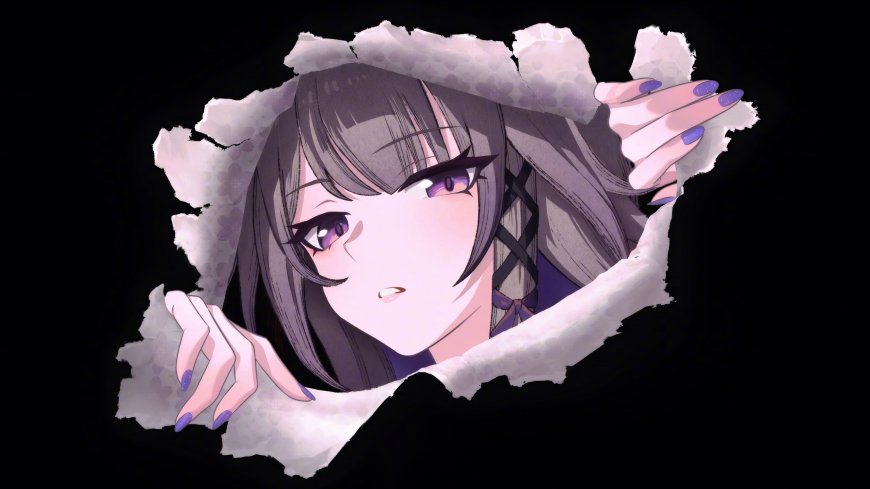 黑色背景 崩坏：星穹铁道人物卡芙卡头像壁纸