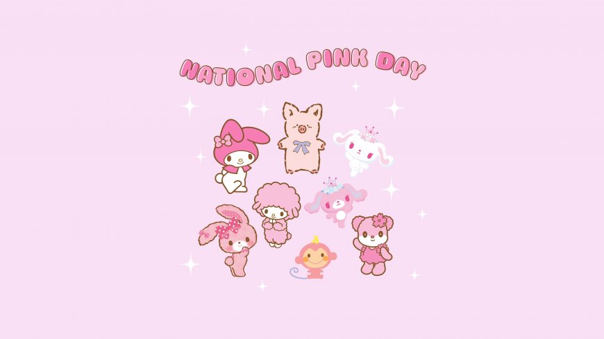 全国粉红日 Hello Kitty 壁纸