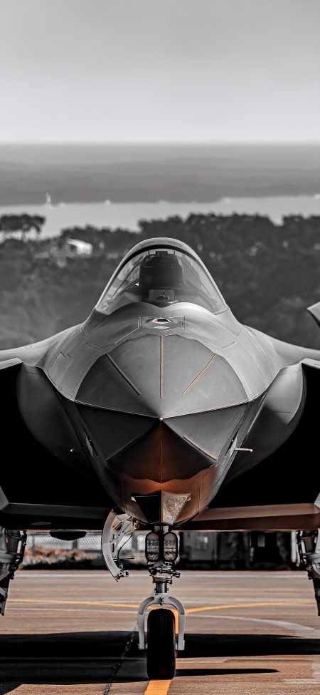 现代战机正面高清军事壁纸