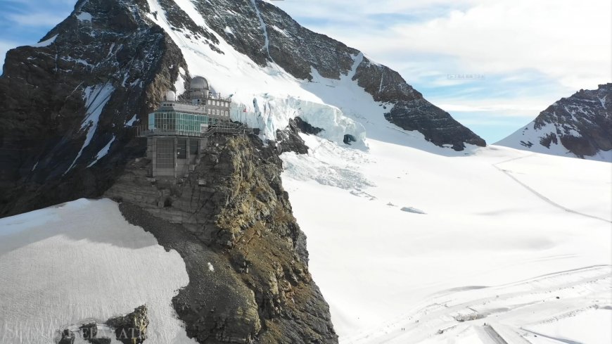 瑞士少女峰观景台实景图