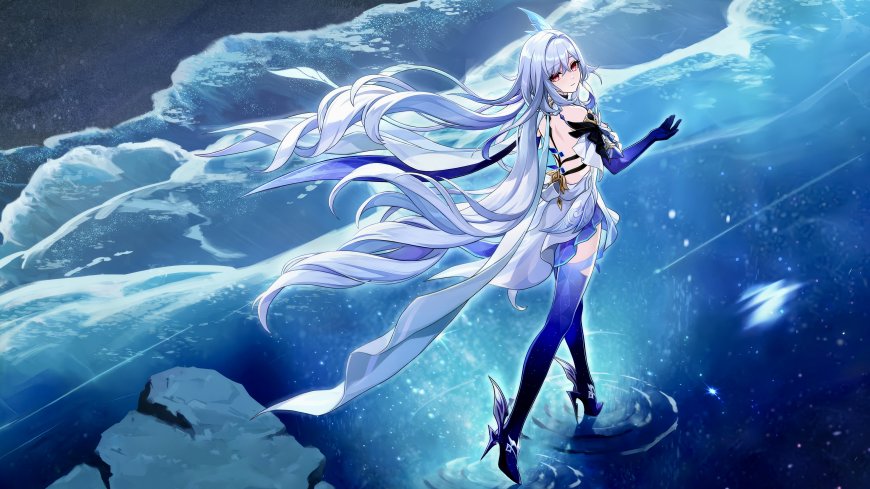 游戏《原神》角色申鹤动漫插画壁纸