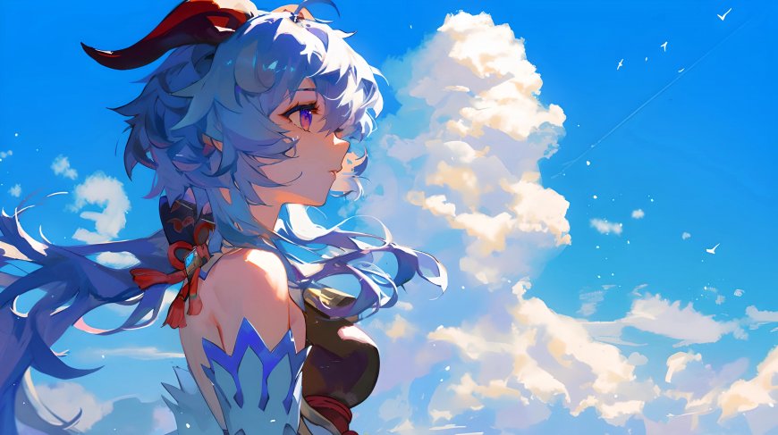 《原神》甘雨角色插画壁纸