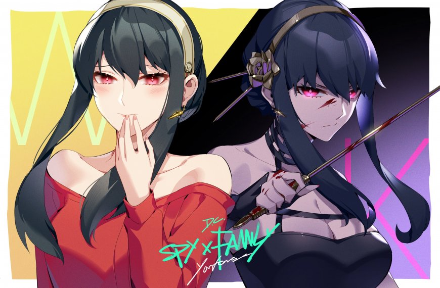 《间谍过家家》约尔双面形象壁纸