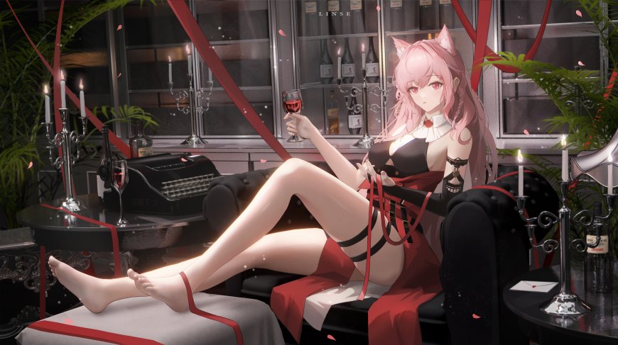 《明日方舟》鸿雪插画壁纸