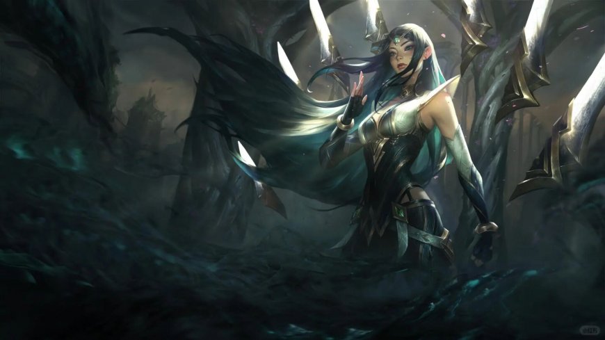 英雄联盟刀锋舞者艾瑞利亚壁纸