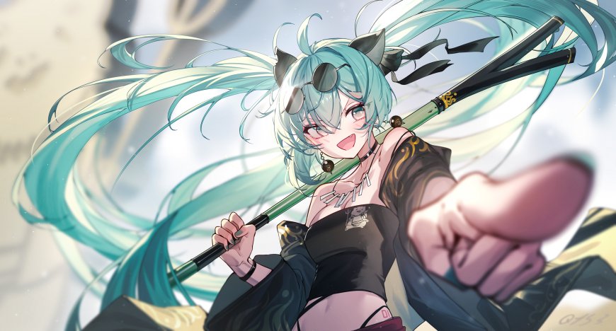 初音未来潮流风格电脑壁纸