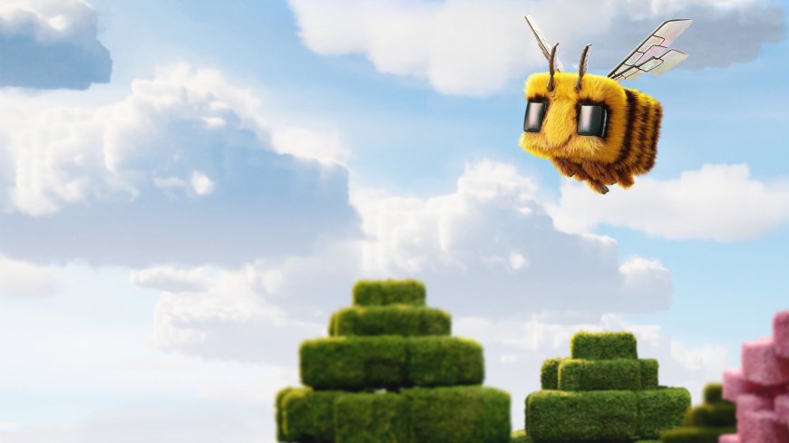Bee A Minecraft 电影壁纸