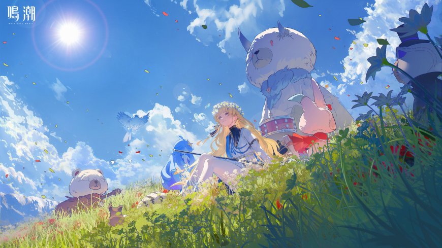 鸣潮游戏少女动物动漫壁纸