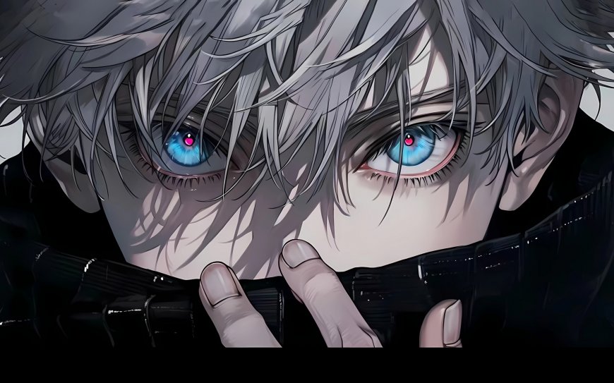 五条悟角色特写插画壁纸