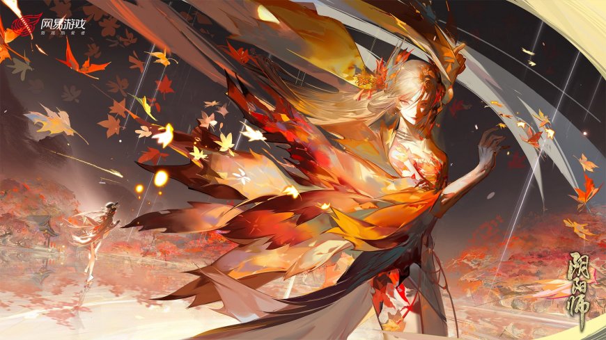 绚丽燃系《阴阳师》女性角色战斗场景插画壁纸