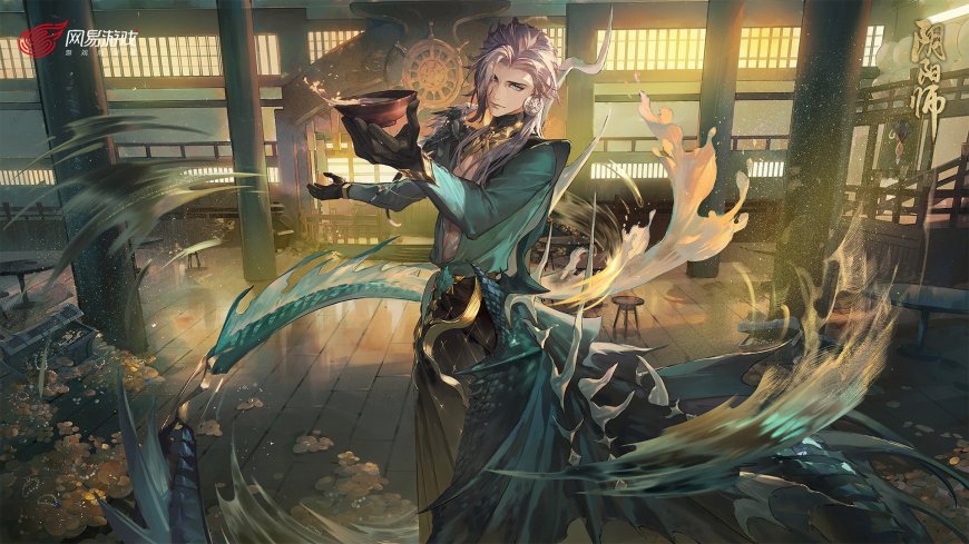 炫酷式神《阴阳师》少年场景插画壁纸