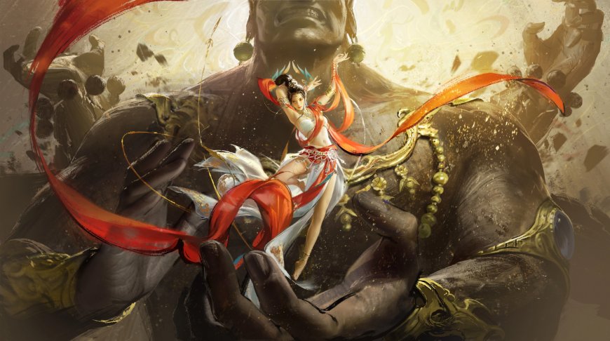 游戏《永劫无间》震撼古风角色战斗电脑壁纸