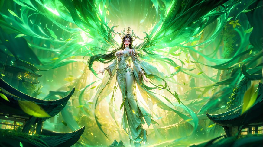 完美世界-柳神插画电脑壁纸