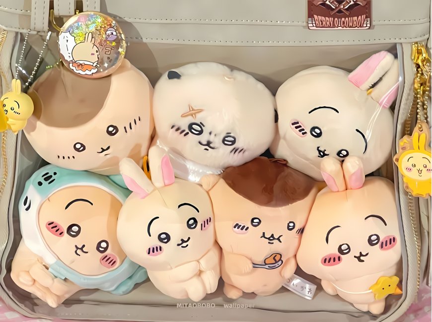 Mitaobobo可爱毛绒玩具集合萌系治愈系电脑壁纸