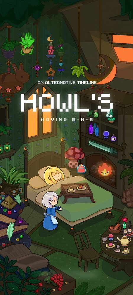游戏人物侧脸神秘氛围插画手机壁纸