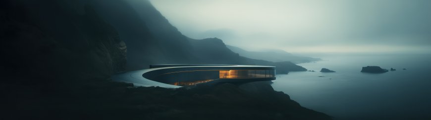 超宽屏未来建组景观壁纸