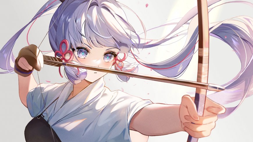 原神神里绫华形象插画电脑壁纸