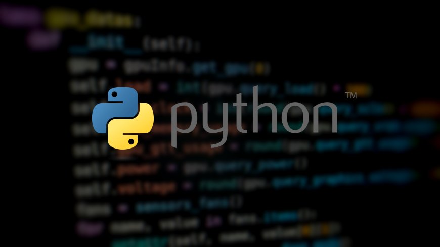 Python官方标志编程代码背景电脑壁纸