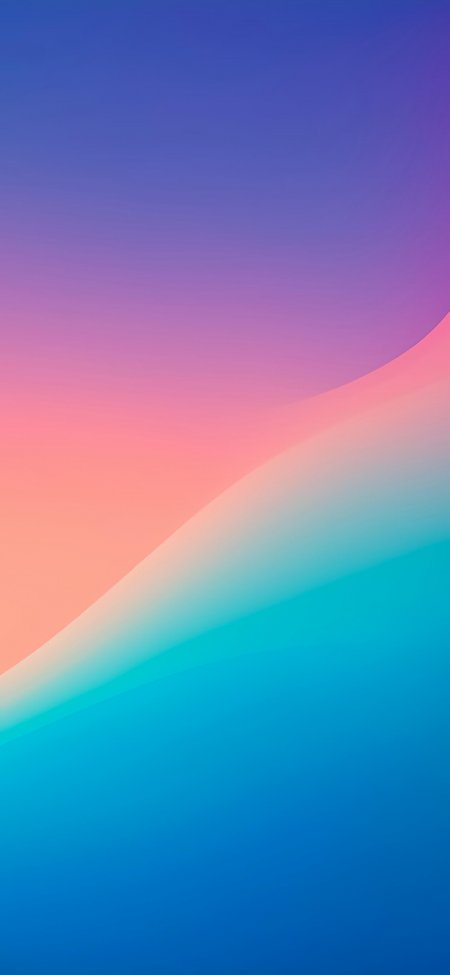 iOS13渐变流线设计风格手机壁纸