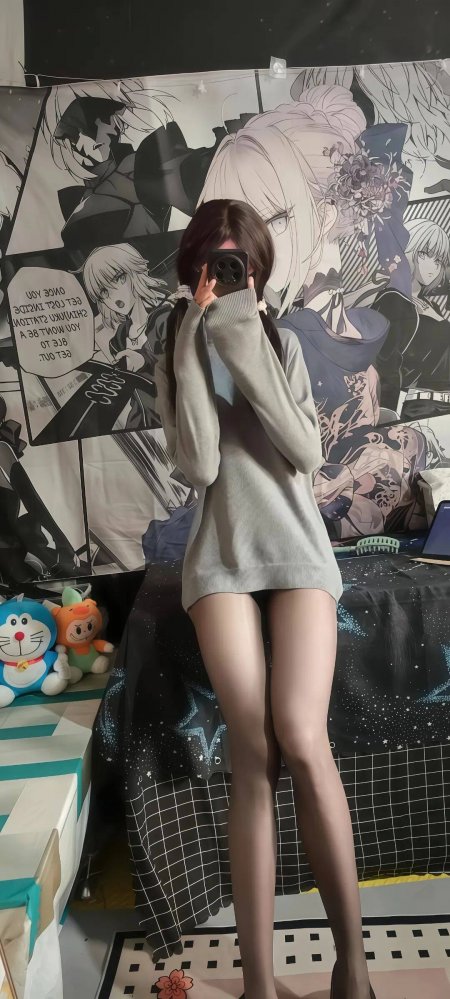 Fate系列动漫海报背景自拍女生手机壁纸