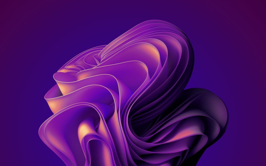 Windows紫色简约电脑壁纸