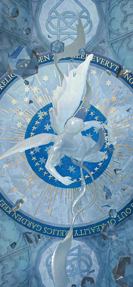 崩坏星穹铁道真理医生冰晶天使降临场景手机壁纸