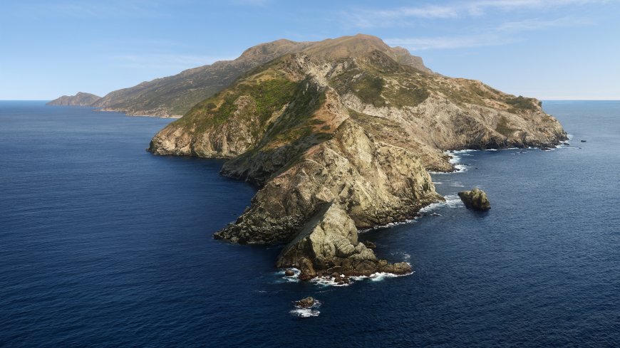 地中海岛屿悬崖海岸风光高清风景电脑壁纸