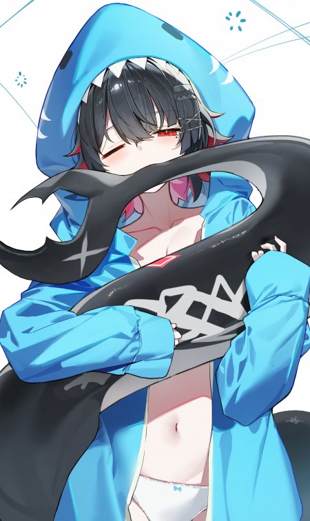 绝区零艾莲乔鲨鱼尾女仆可爱动漫手机壁纸