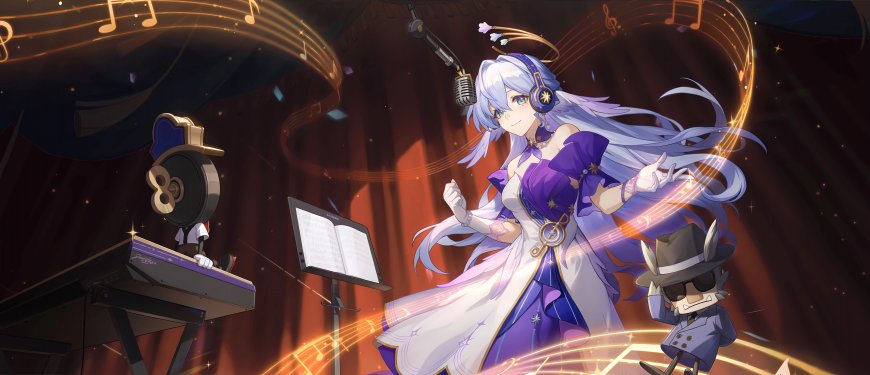 崩坏星穹铁道知更鸟舞台演唱动漫电脑壁纸