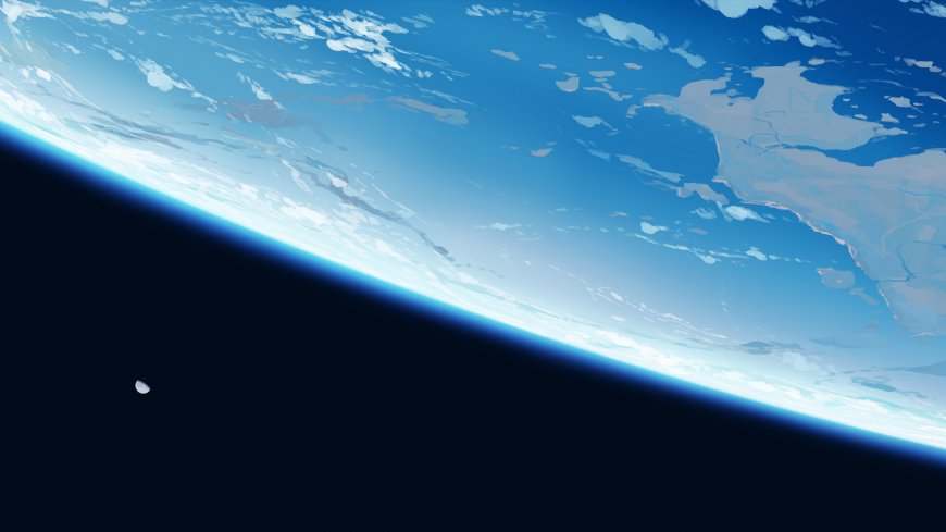 太空 仰望天空科幻奇幻星空电脑壁纸