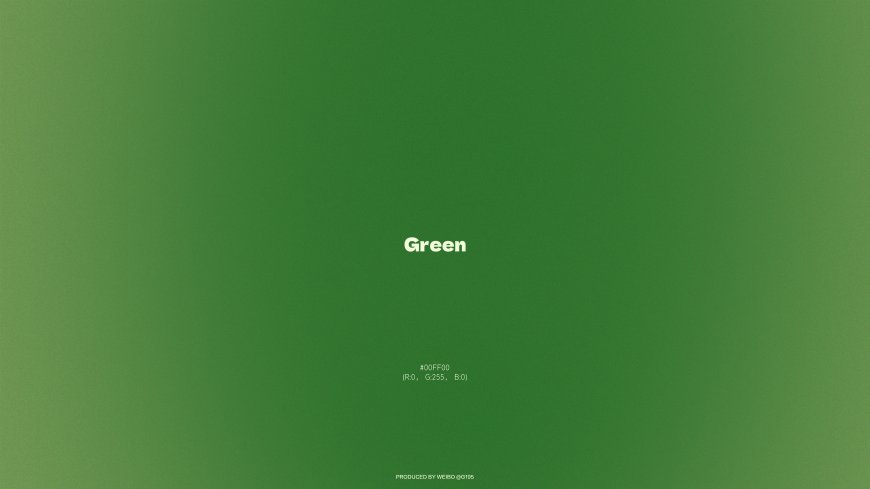 纯色绿色背景极简风格设计感创意电脑壁纸