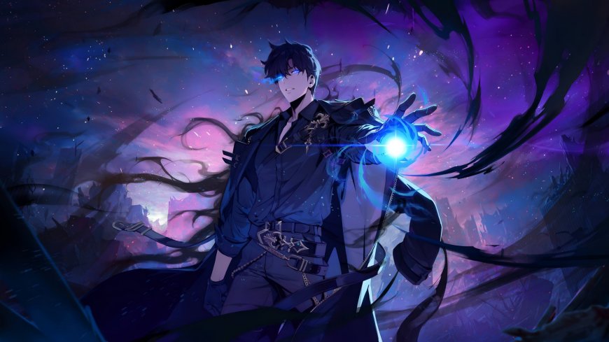 我独自升级程肖宇暗影魔法释放战斗动漫电脑壁纸