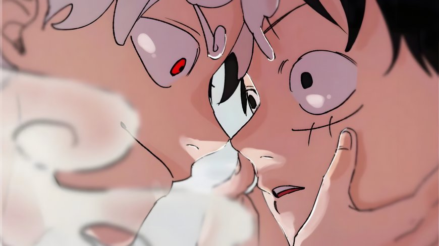 海贼王路飞五档尼卡形态特写动漫电脑壁纸