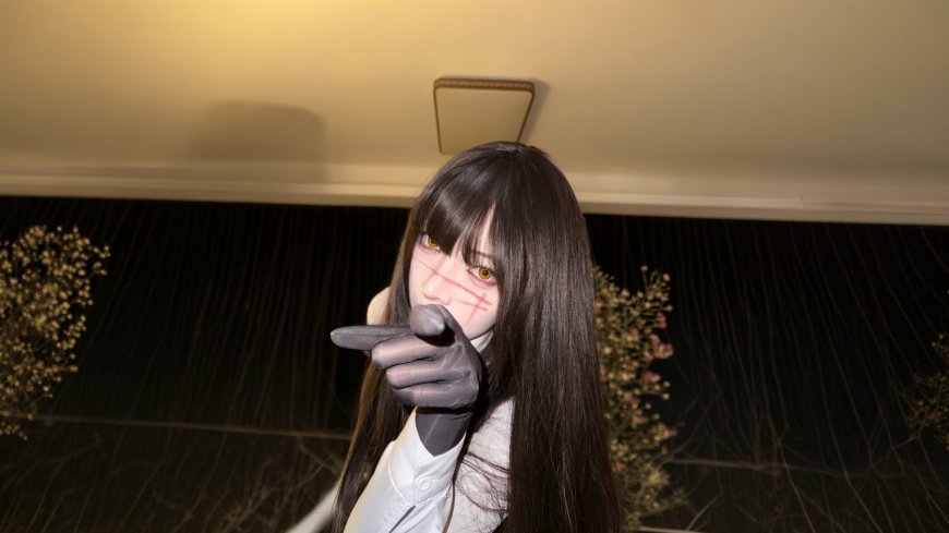 电锯人三鹰朝cosplay指向镜头人物电脑壁纸