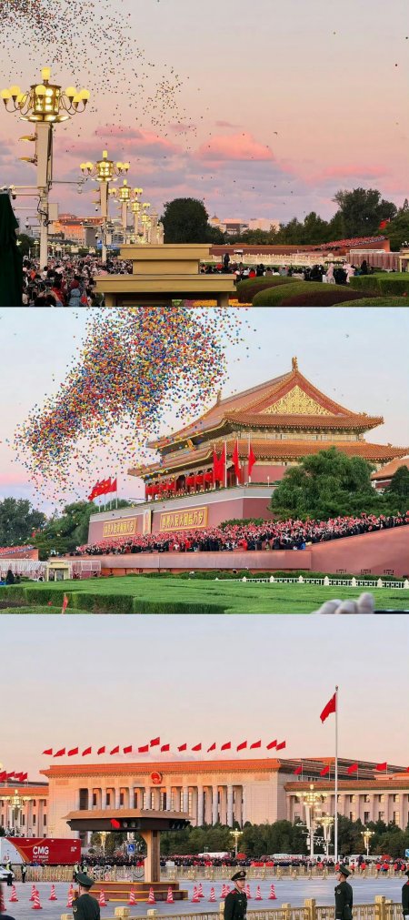 天安门广场国庆庆典庄严风景手机壁纸