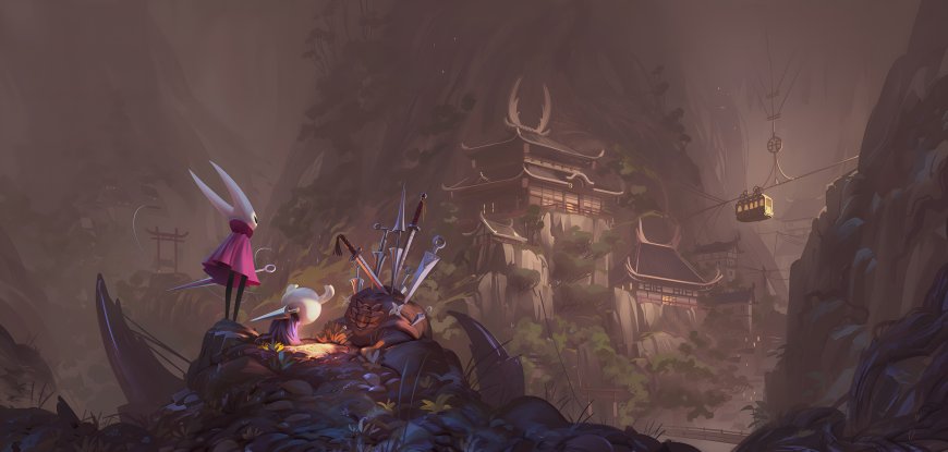 空洞骑士剑冢神社背景游戏电脑壁纸