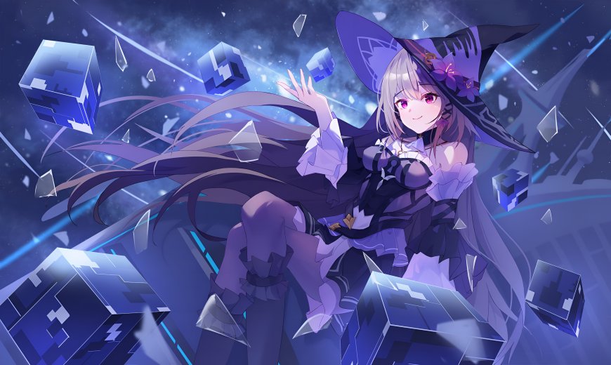 崩坏星穹铁道大黑塔星空魔法少女动漫电脑壁纸