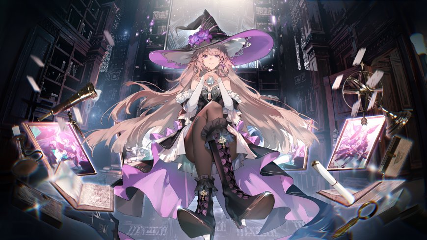 崩坏星穹铁道大黑塔图书馆魔法少女动漫电脑壁纸