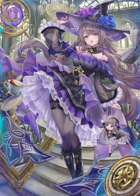 崩坏星穹铁道黑塔魔法女巫装扮少女动漫手机壁纸