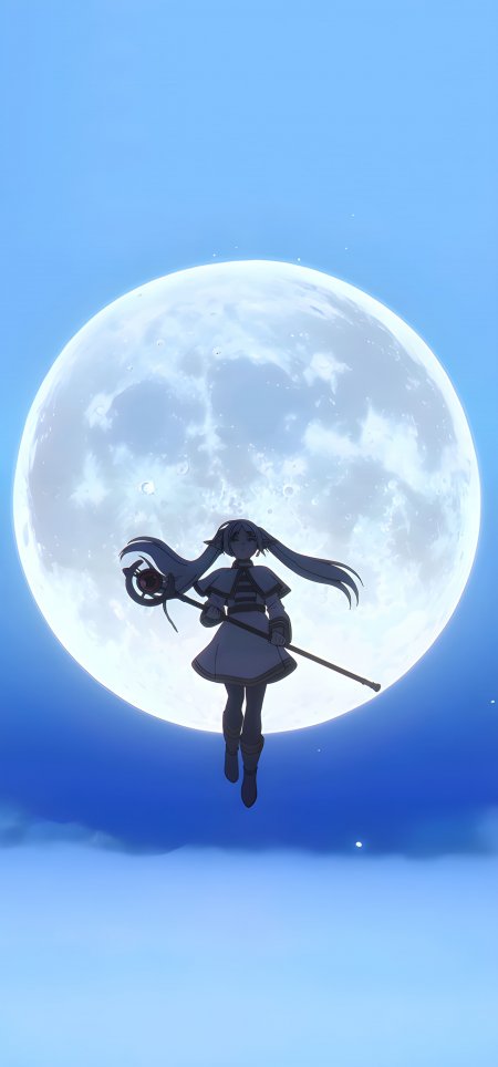 葬送的芙莉莲月夜持杖精灵少女动漫手机壁纸