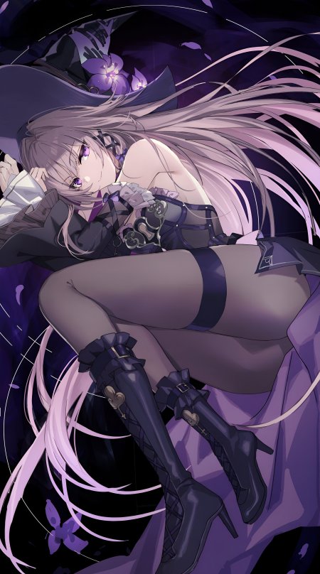 崩坏星穹铁道 大黑塔躺姿优雅魔法师少女动漫手机壁纸