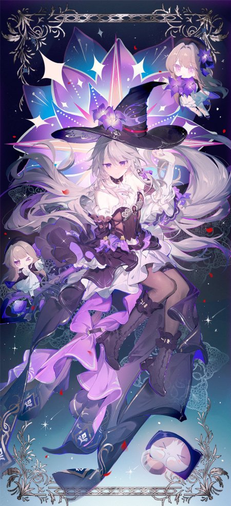 崩坏星穹铁道黑塔女士多形态魔法师主题少女动漫手机壁纸